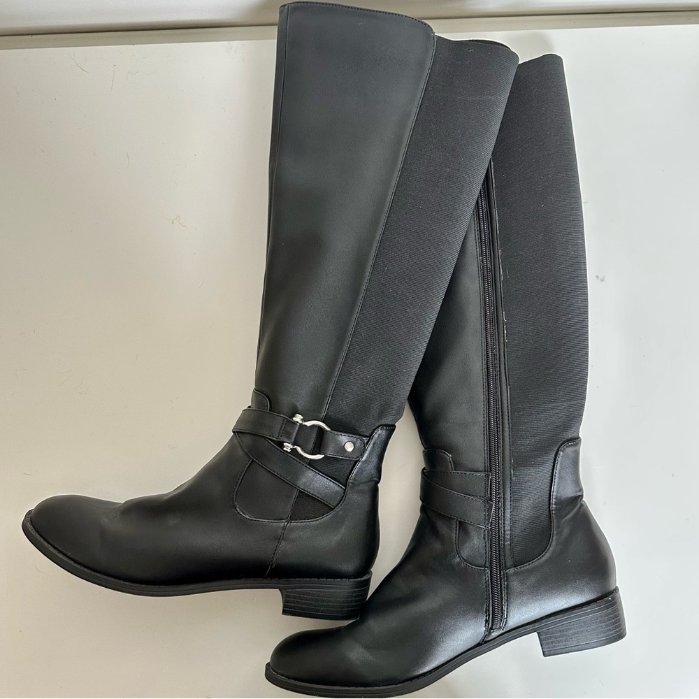 Karen Scott Davina Extended Calf Riding Style Boots